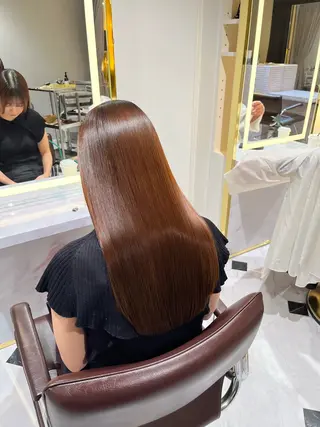ロング ekolu所属・髪質改善･縮毛矯正 特化･ユウシンのヘアスタイル