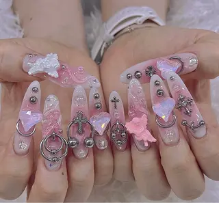 ネイル 長さだし専門店 M2　rikaのネイルデザイン