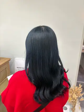 ロング カラー …a所属・…a みおのヘアスタイル