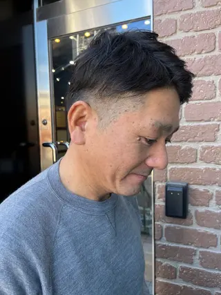 ショート メンズ 久木原 ゆりのヘアスタイル