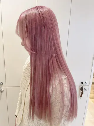 ロング あらいしほ /ダブルカラーのヘアスタイル