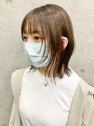 ショート カラー 🦕ぷつっとボブ🦕 🦕原宿🦕りょうたのヘアスタイル