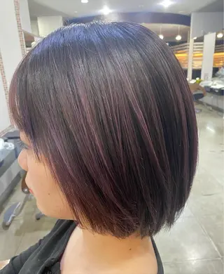 ショート カラー ヘアアレンジ 烏山 達也のヘアスタイル