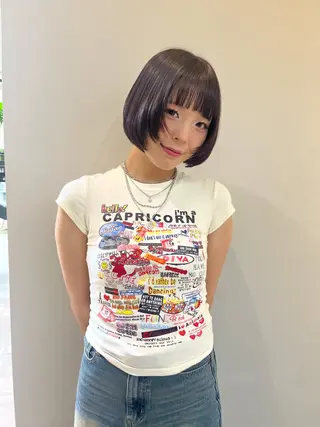 カラー 韓国アンニュイ/ アミのヘアスタイル