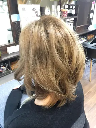 ミディアム hairsalon Linkのヘアスタイル