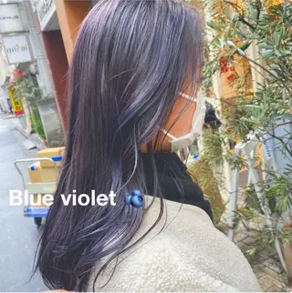 セミロング カラー ヘアアレンジ ハイトーンピンク🍑 ブリーチ🍑RINAのヘアスタイル