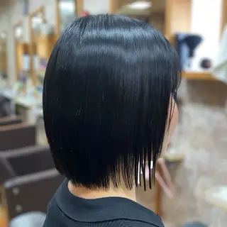 ミディアム 【金沢文庫4分】髪質 改善/縮毛矯正アラタのヘアスタイル