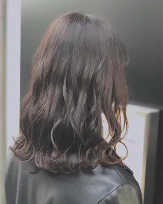 ミディアム カラー ✨髪質改善縮毛矯正✨ 宇田川修平のヘアスタイル
