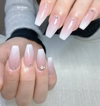 ミディアム RIN NAILS ᥫ᭡Migusaのネイルデザイン