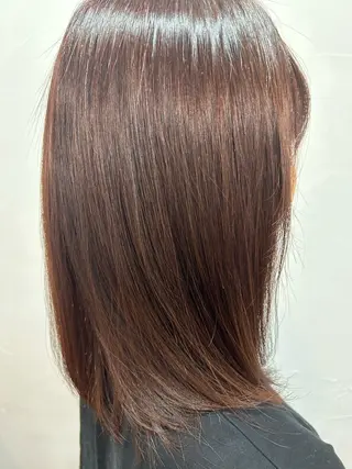 ミディアム カラー 康本将輝 ♦️髪質改善♦️のヘアスタイル