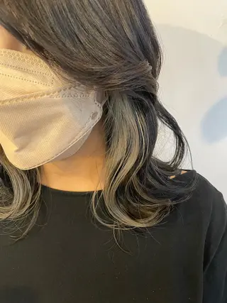ミディアム カラー AKALA HAIR 西宮店 Juriのヘアスタイル