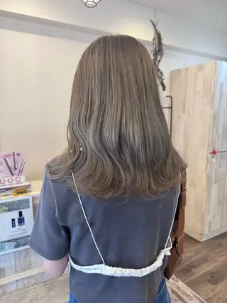 セミロング カラー m ā l o.🌷 サカモトマイコのヘアスタイル