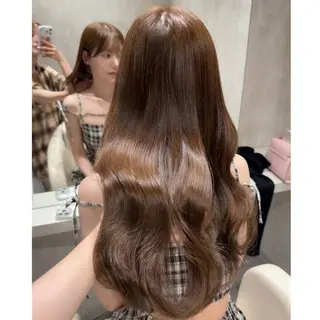 ロング カラー miyu /トレンド カラー×艶髪のヘアスタイル