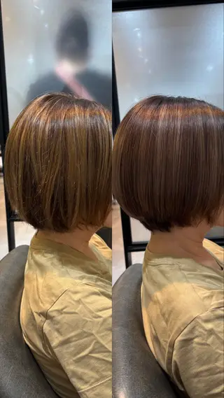 ショート カラー ️🫧押上️🫧はな 🫧まとまるショートのヘアスタイル