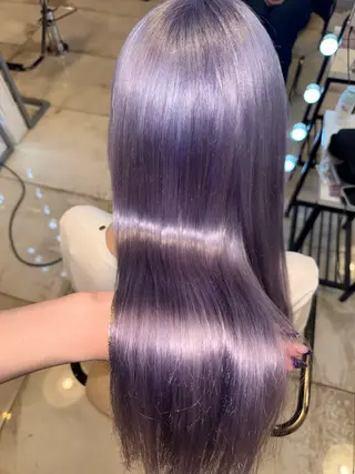 ロング カラー HARUNA/原宿/ デザイン/カットのヘアスタイル