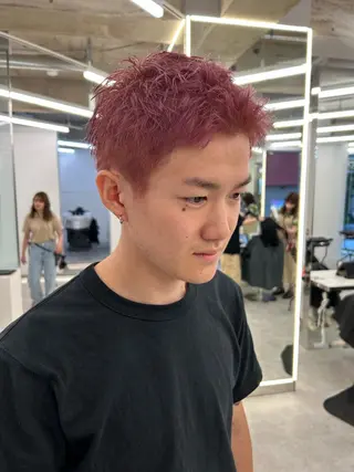 メンズ ブリーチなしダブル カラー特化🫧きののヘアスタイル