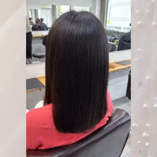 ミディアム 河原 彩心【練習モデル】のヘアスタイル