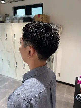 メンズ 福田 秀好のヘアスタイル