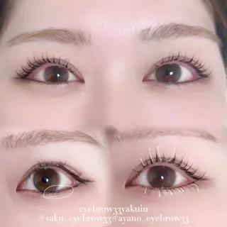 マツエク・マツパ アイブロウ33 薬院店2のマツエク・マツパデザイン