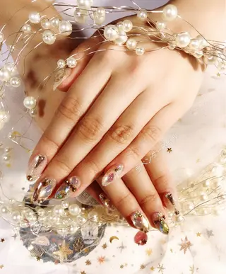 ネイル ラベンダー💖日暮里 ルル💖ネイルのネイルデザイン