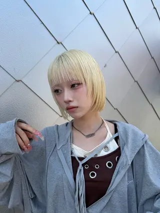 ショート カラー 💎透明感カラー特化 💎TAISEIのヘアスタイル