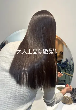 ロング AYAKA 下北沢suuのヘアスタイル