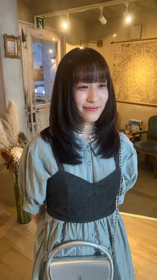 ロング 🦭☪️Azumi 縮毛矯正☪️🦭のヘアスタイル