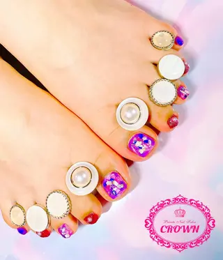 ネイル CROWN プライベートサロンのネイルデザイン