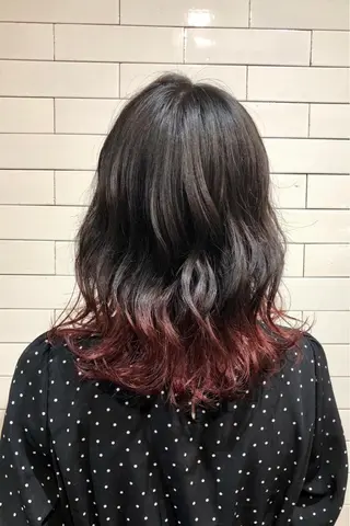 ミディアム 髪質改善⌇透明感 カラー⌇川上葵のヘアスタイル