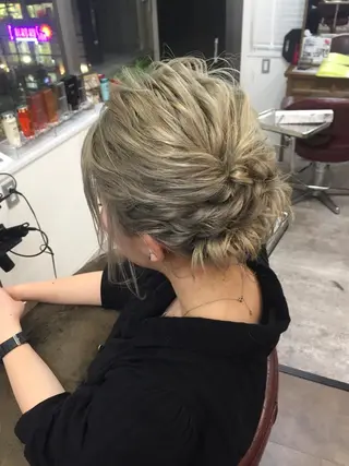 セミロング ヘアアレンジ ✄﻿メンズカット✄﻿ natsuのヘアスタイル