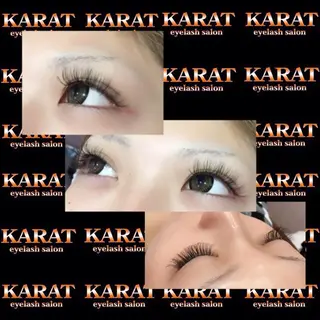 マツエク・マツパ ★KAEDE★伊勢崎 【KARAT】のマツエク・マツパデザイン