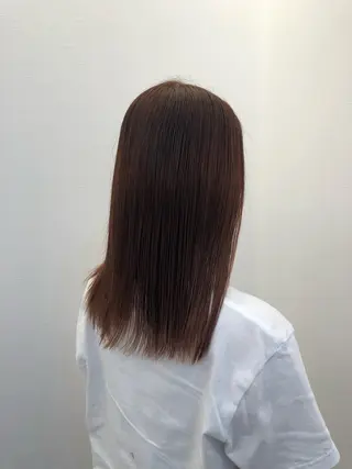 カラー ツノガイ エリのヘアスタイル