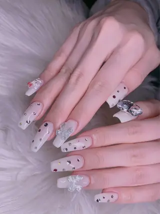 ネイル 長さだし専門店 M2　rikaのネイルデザイン