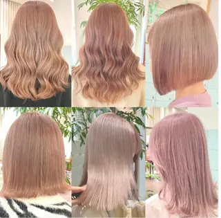 セミロング カラー ヘアアレンジ 🌹TikTok４万 ﾌｫﾛﾜｰ🌹AKIのヘアスタイル