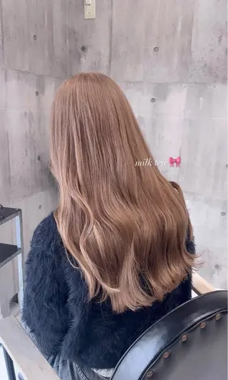 ロング ヘアアレンジ ハイトーン/ゆるふわ 🧚𖥔ׁTOMO♡のヘアスタイル