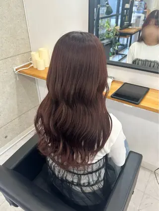 ロング カラー Maia🦋 博多 透明感カラーのヘアスタイル