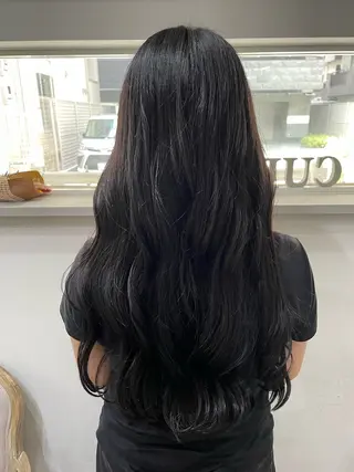 ロング カラー 鈴木 崇之のヘアスタイル