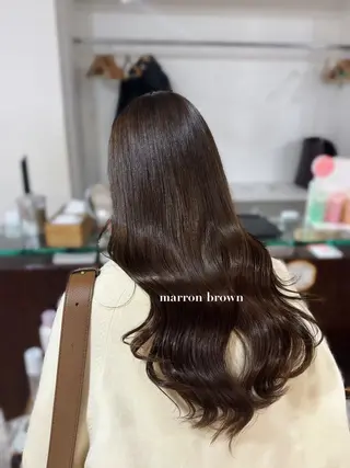 カラー 🎀艶カラー/ヘアメ しおり🎀のヘアスタイル