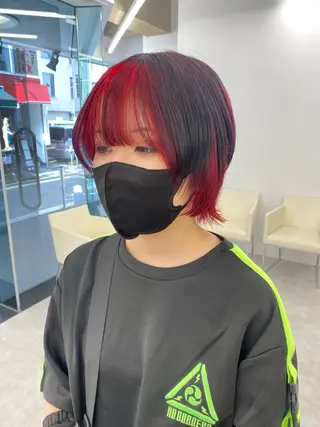 ショート カラー Brown 藤沢店のヘアスタイル