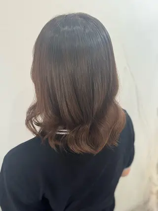 セミロング 【メンズ特化】池袋 韓国スタイル飯塚のヘアスタイル