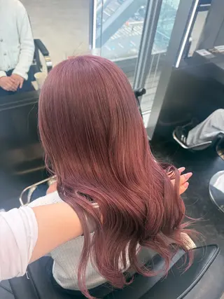 ロング カラー ヘアアレンジ 髪質改善/艶髪 /SARA💕のヘアスタイル