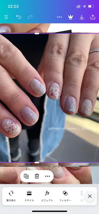 ネイル nailsalon -L'Allure-のネイルデザイン