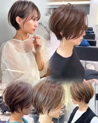 ショート 大人ショート特化/ カットモデル/表参道のヘアスタイル