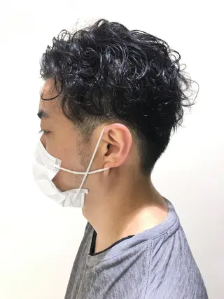 メンズ 黒田恵里香ショート カットモデル募集中のヘアスタイル