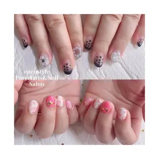 ショート ネイル 👑enen style👑のネイルデザイン