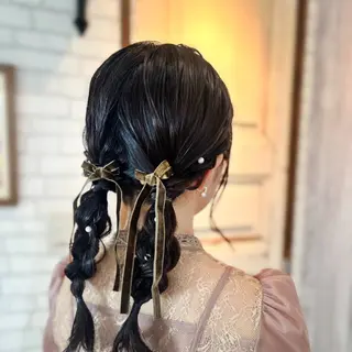 ロング ヘアアレンジ Hair/Make- up❤︎saOsaのヘアスタイル