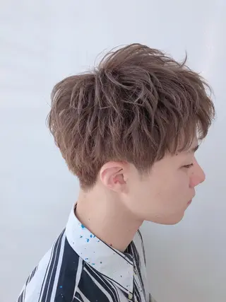 ショート ヘアアレンジ メンズ メンズZina代表 田端 麗治のヘアスタイル