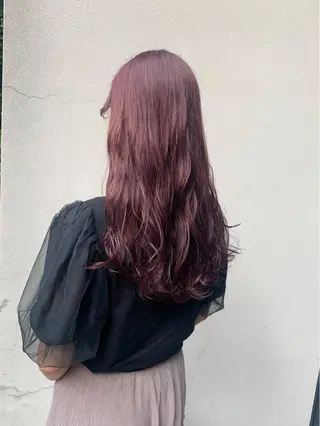 セミロング カラー 矢野 晃平のヘアスタイル