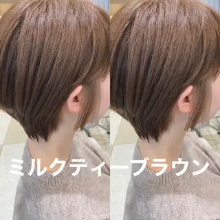 ショート レイヤー/ハイライト /立川/赤池宏隆のヘアスタイル