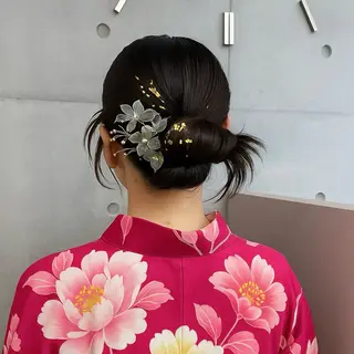 ヘアアレンジ 佐藤カコ🎀艶髪/ アレンジ/レイヤーのヘアスタイル